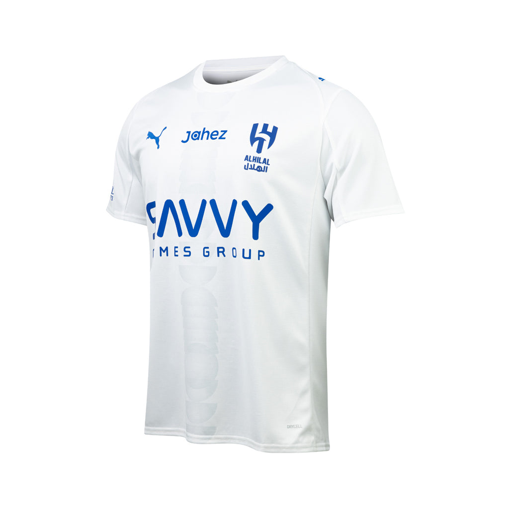 PUMA AL HILAL 2025/2026 AWAY REPLICA JERSEY - PUMA WHITE/BLUE INTENSE