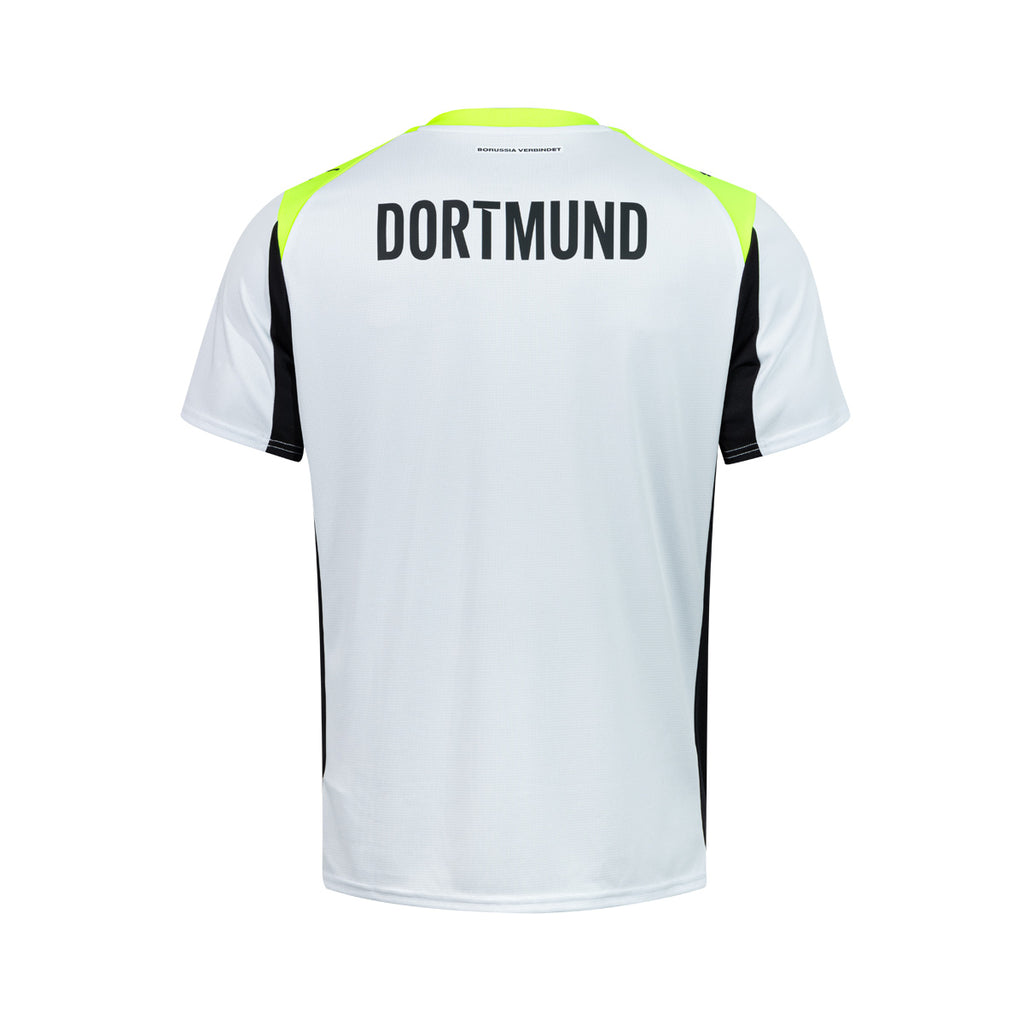 PUMA BORUSSIA DORTMUND 2025/2026 AWAY REPLICA JERSEY - SILVER MIST/YELLOW ALERT