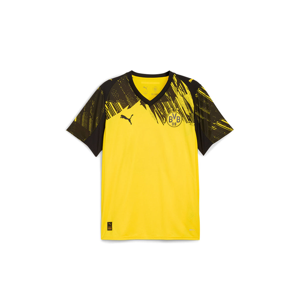 PUMA BORUSSIA DORTMUND 2025/2026 HOME KIDS JERSEY - FASTER YELLOW/PUMA BLACK