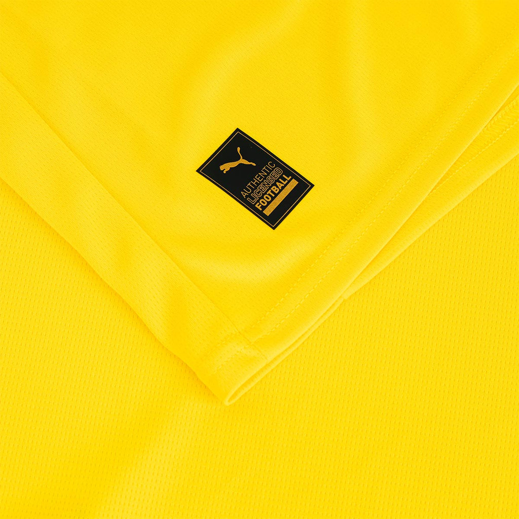 PUMA BORUSSIA DORTMUND 2025/2026 HOME KIDS JERSEY - FASTER YELLOW/PUMA BLACK