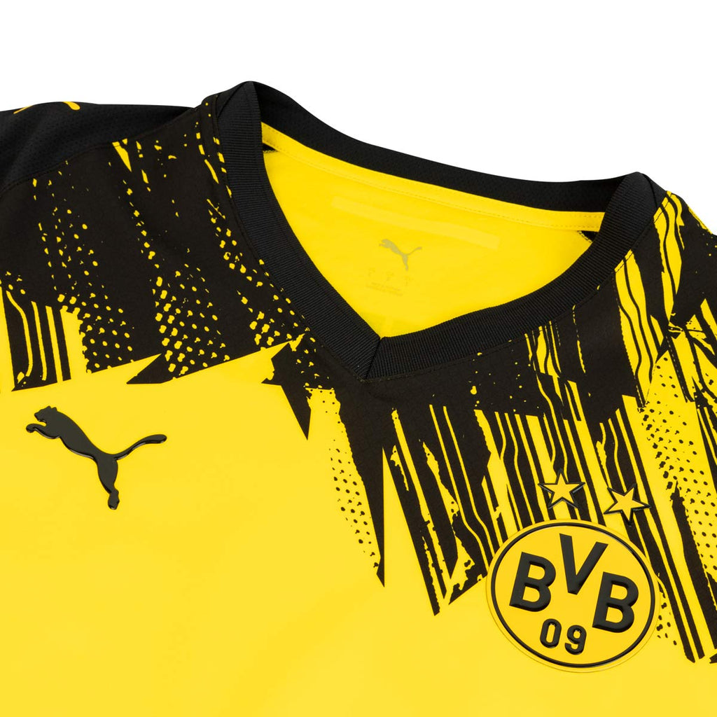 PUMA BORUSSIA DORTMUND 2025/2026 HOME PLAYER JERSEY - FASTER YELLOW/PUMA BLACK