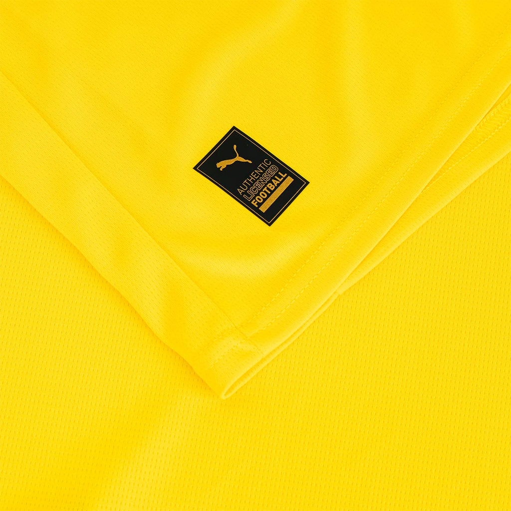 PUMA BORUSSIA DORTMUND 2025/2026 HOME REPLICA JERSEY - FASTER YELLOW/PUMA BLACK