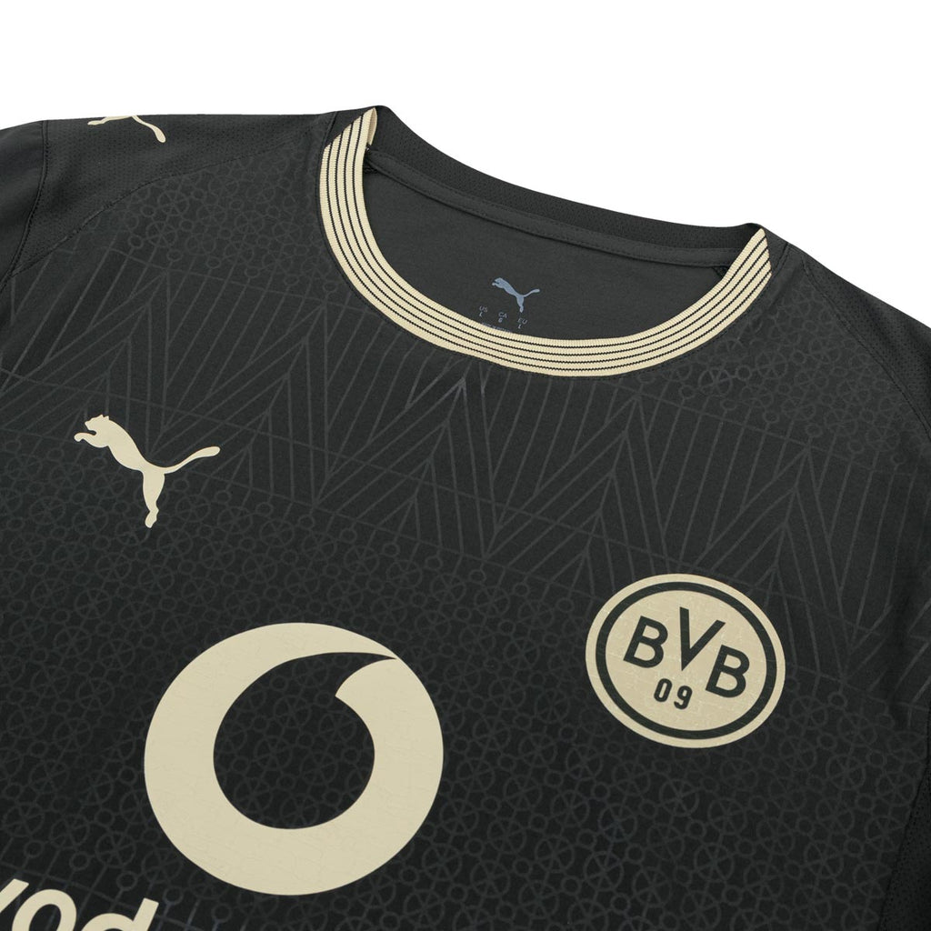 PUMA BORUSSIA DORTMUND 2025/2026 SPECIAL EDITION PLAYER JERSEY - PUMA BLACK/ALABASTER