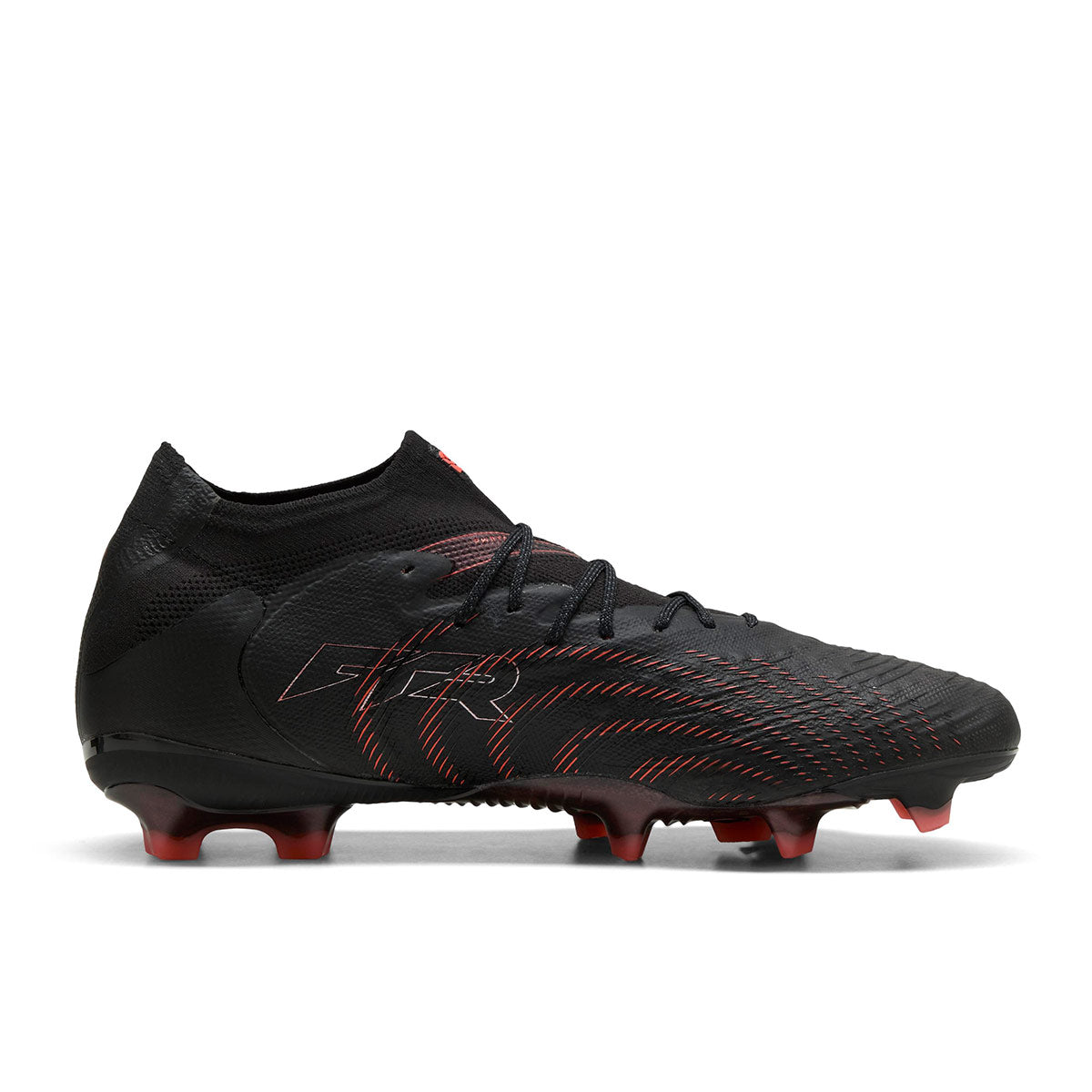 PUMA FUTURE 9 ULTIMATE FG - PUMA BLACK/GLOWING RED/STRONG GRAY
