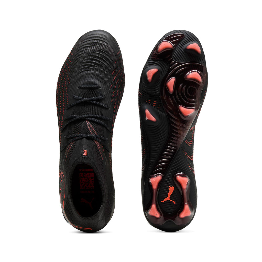 PUMA FUTURE 9 ULTIMATE FG - PUMA BLACK/GLOWING RED/STRONG GRAY