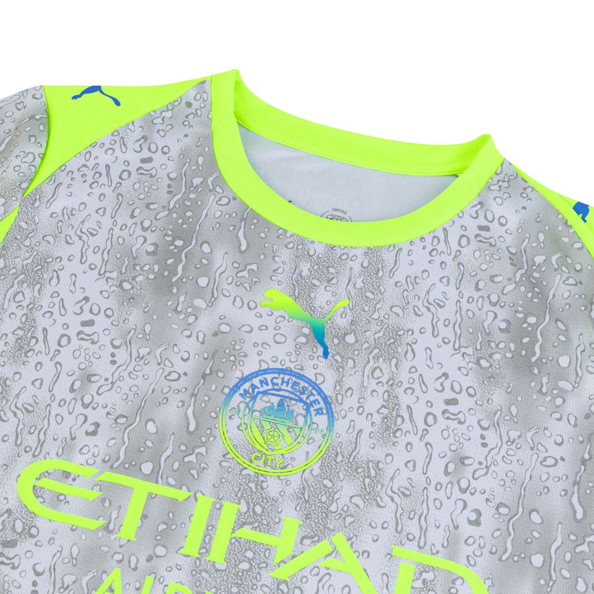 PUMA MANCHESTER CITY 2025/2026 THIRD REPLICA JERSEY - COOL WEATHER/PRO GREEN
