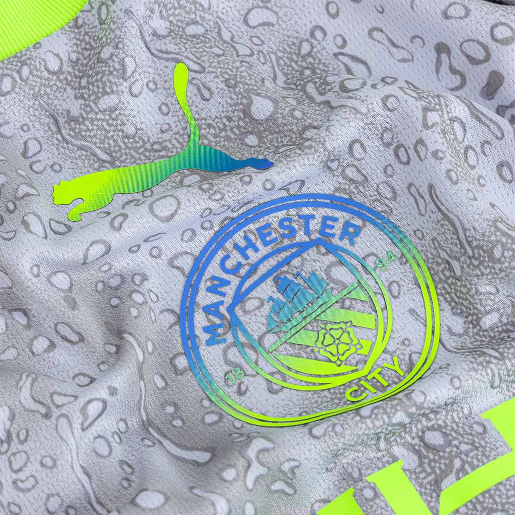 PUMA MANCHESTER CITY 2025/2026 THIRD REPLICA JERSEY - COOL WEATHER/PRO GREEN