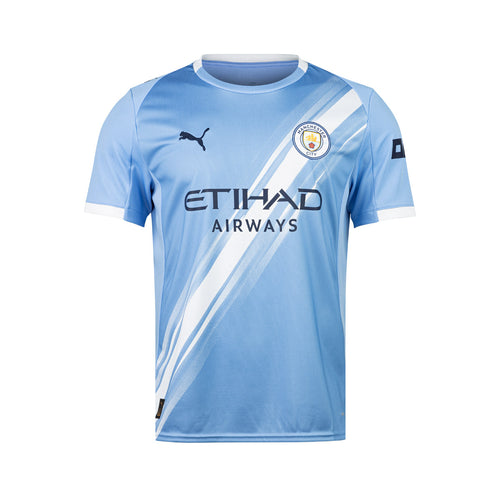 PUMA MANCHESTER CITY 2025/2026 HOME REPLICA JERSEY - TEAM LIGHT BLUE/PUMA WHITE