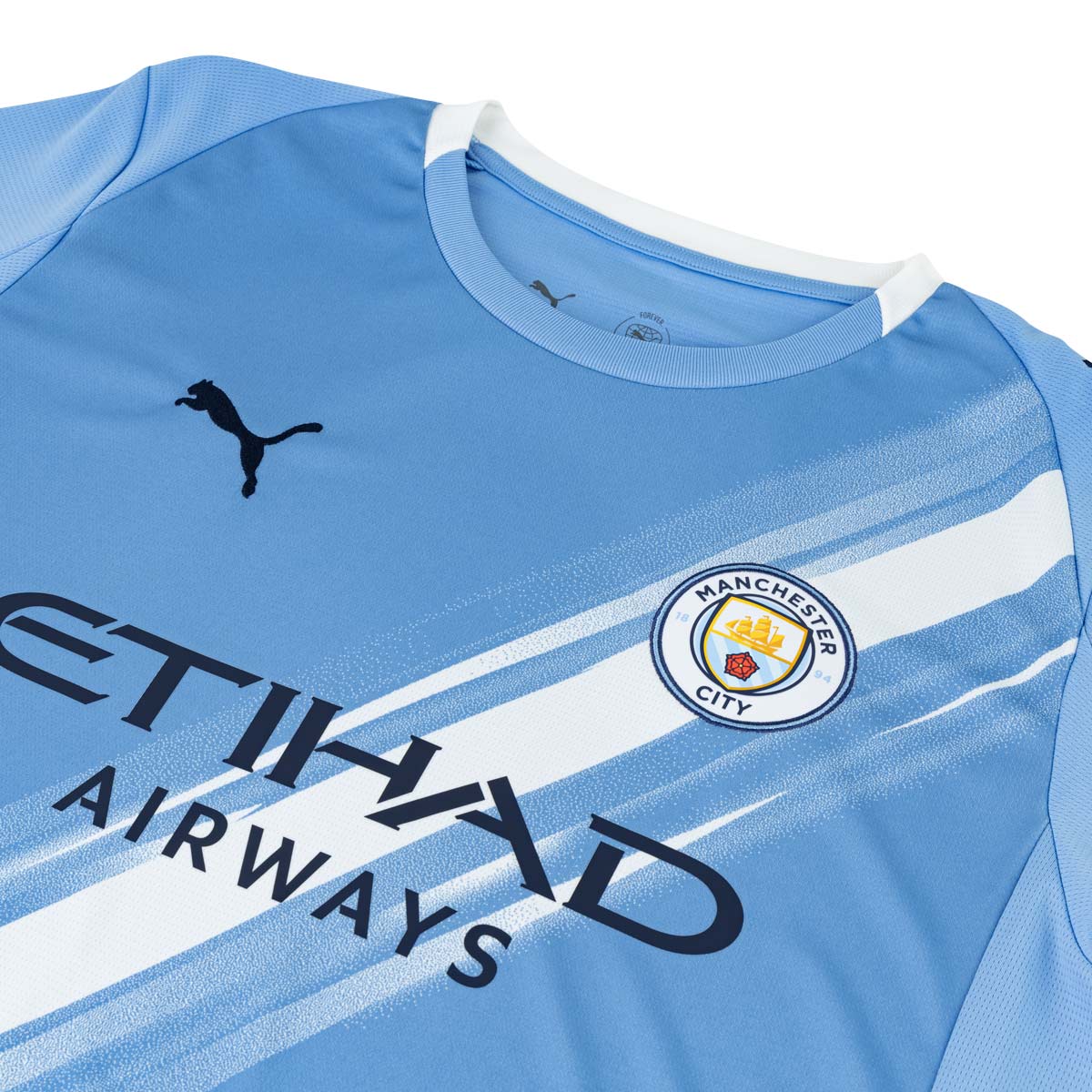 PUMA MANCHESTER CITY 2025/2026 HOME REPLICA JERSEY - TEAM LIGHT BLUE/PUMA WHITE
