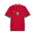 PUMA MOROCCO 2026 HOME REPLICA JERSEY - FAST RED/VICTORY GOLD