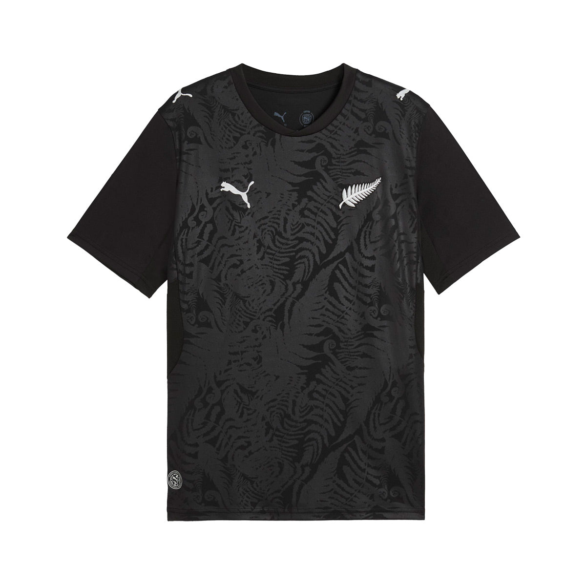 PUMA NEW ZEALAND 2026 HOME REPLICA JERSEY - PUMA BLACK/PUMA SILVER