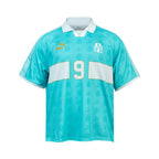 PUMA OLYMPIQUE DE MARSEILLE 2025/2026 KING RETRO JERSEY - TEAM AQUA/PUMA WHITE
