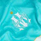 PUMA OLYMPIQUE DE MARSEILLE 2025/2026 KING RETRO JERSEY - TEAM AQUA/PUMA WHITE