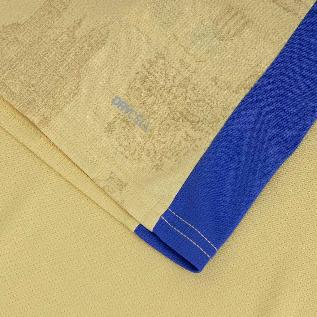 PUMA OLYMPIQUE DE MARSEILLE 2025/2026 SPECIAL EDITION REPLICA JERSEY - LIGHT GOLD/ROYAL SAPPHIRE