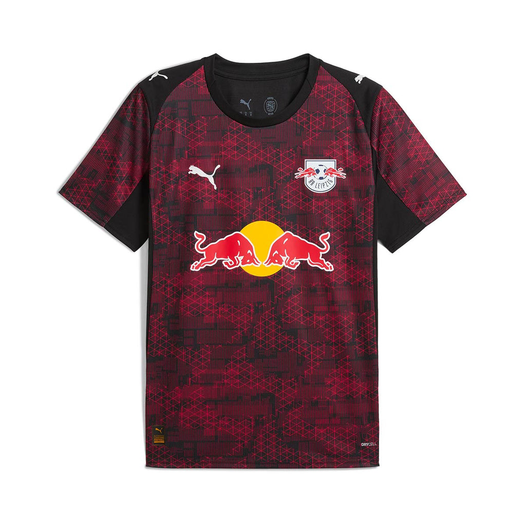 PUMA RB LEIPZIG 2025/2026 THIRD REPLICA JERSEY - PUMA BLACK/FAST RED