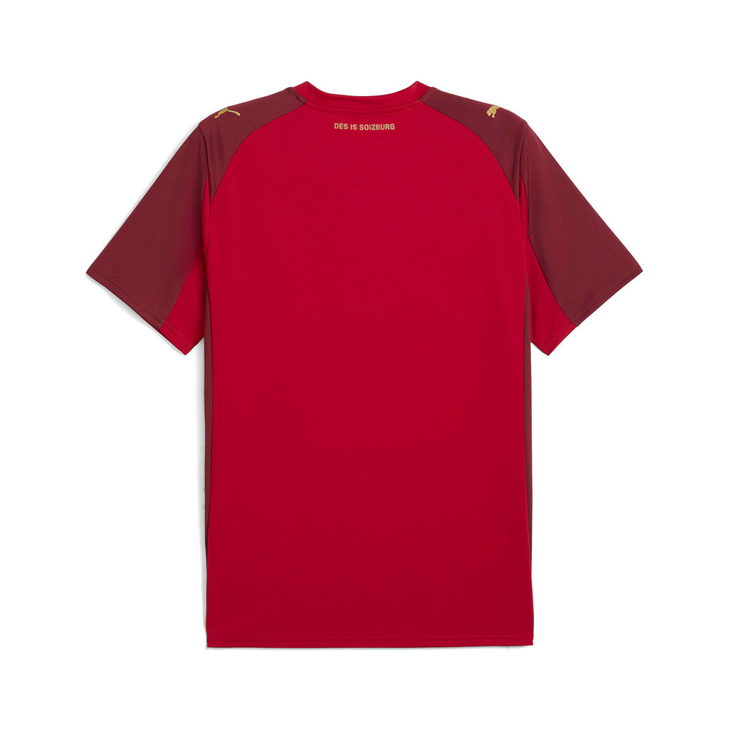 PUMA RB SALZBURG 2025/2026 THIRD REPLICA JERSEY - DARK CHERRY/METALLIC GOLD