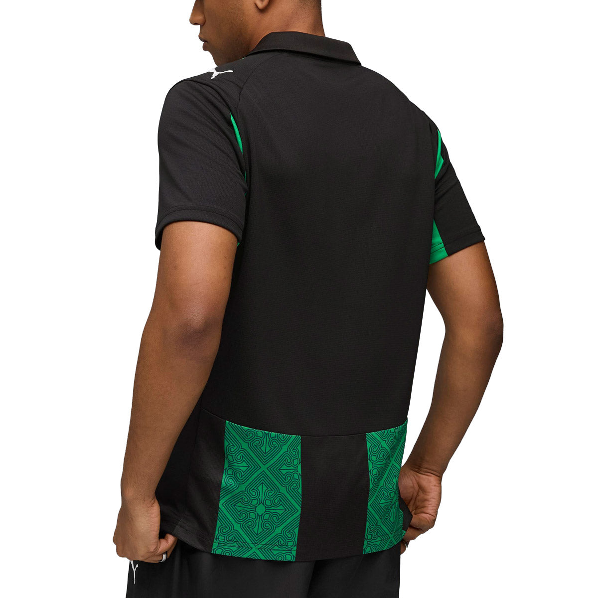 PUMA RC LENS 2025/2026 AWAY REPLICA JERSEY - PUMA BLACK/JADE GREEN