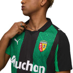 PUMA RC LENS 2025/2026 AWAY REPLICA JERSEY - PUMA BLACK/JADE GREEN