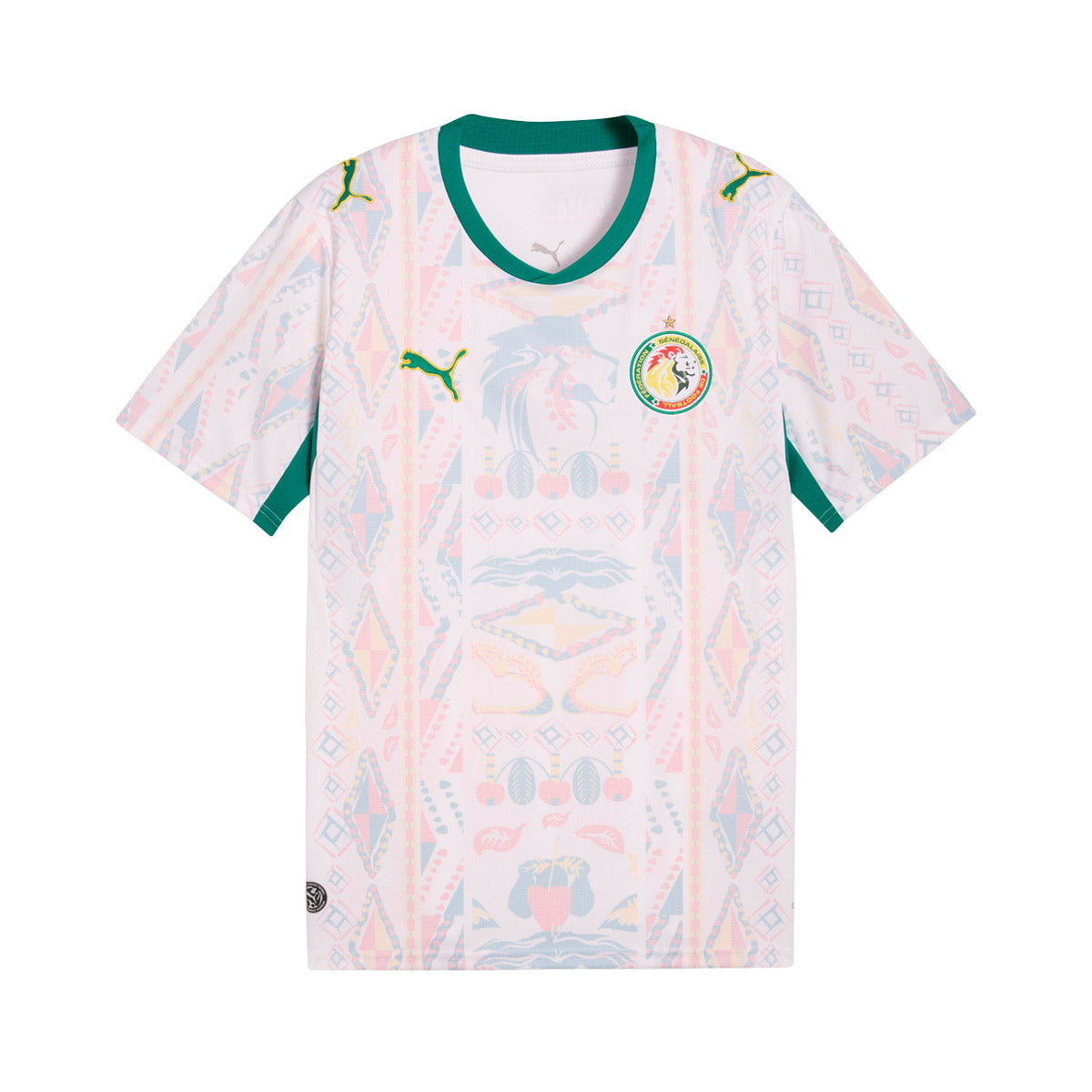 PUMA SENEGAL 2026 HOME REPLICA JERSEY - PUMA WHITE/WILD GREEN