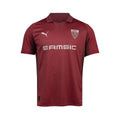 PUMA STADE RENNAIS 125TH ANNIVERSARY JERSEY - DARK CRIMSON/ROSE GOLD