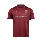 PUMA STADE RENNAIS 125TH ANNIVERSARY JERSEY - DARK CRIMSON/ROSE GOLD
