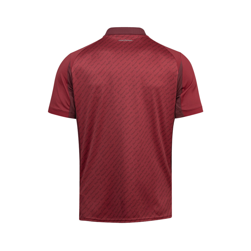 PUMA STADE RENNAIS 125TH ANNIVERSARY JERSEY - DARK CRIMSON/ROSE GOLD