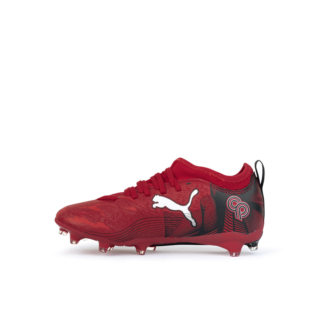 PUMA ULTRA 6 MATCH CP FG/AG JR - PUMA BLACK/FAST RED/FIRE ORCHID