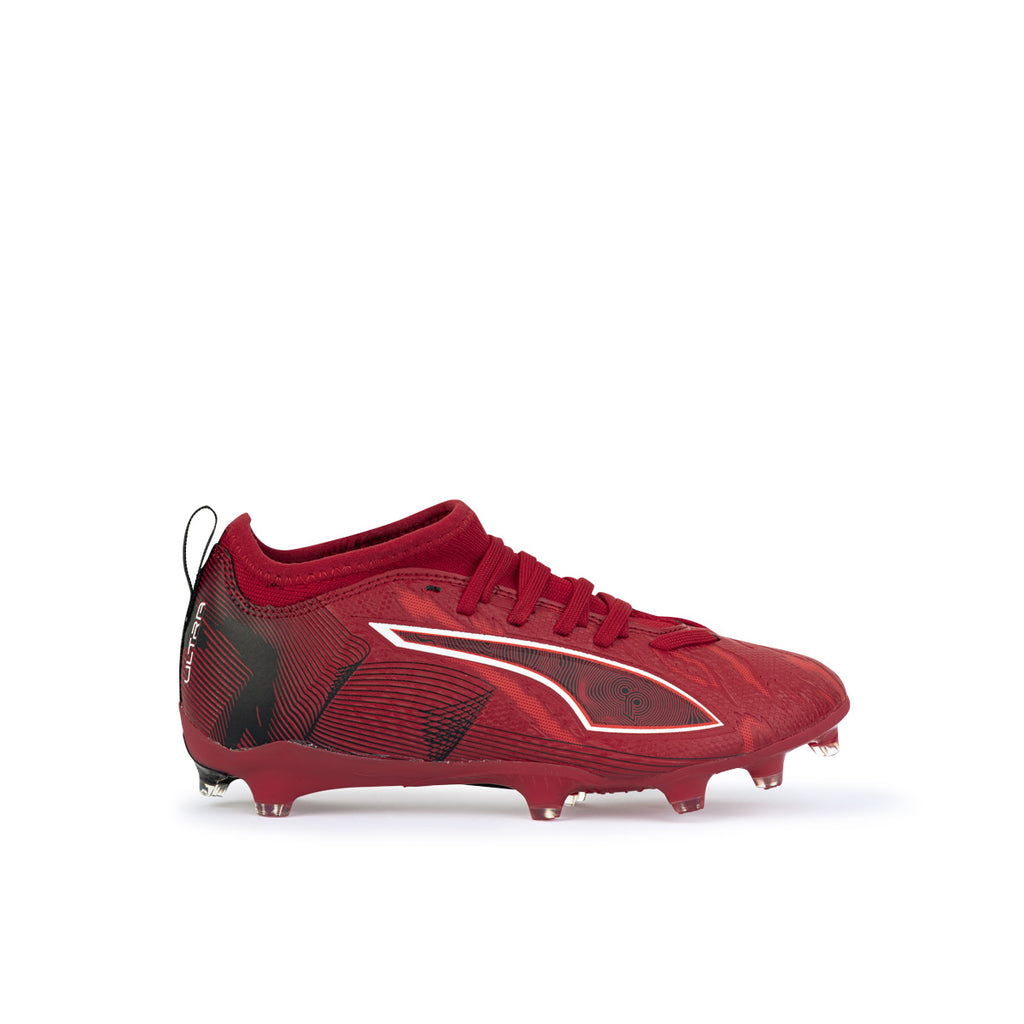 PUMA ULTRA 6 MATCH CP FG/AG JR - PUMA BLACK/FAST RED/FIRE ORCHID
