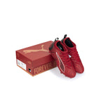 PUMA ULTRA 6 MATCH CP FG/AG JR - PUMA BLACK/FAST RED/FIRE ORCHID