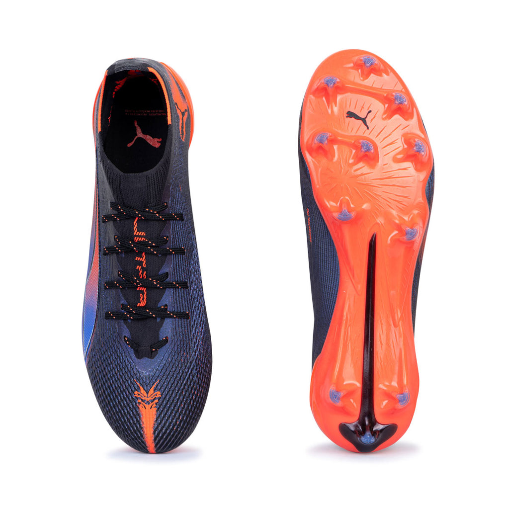 PUMA ULTRA 6 ULTIMATE RELENTLESS FG - PUMA BLACK/GLOWING RED