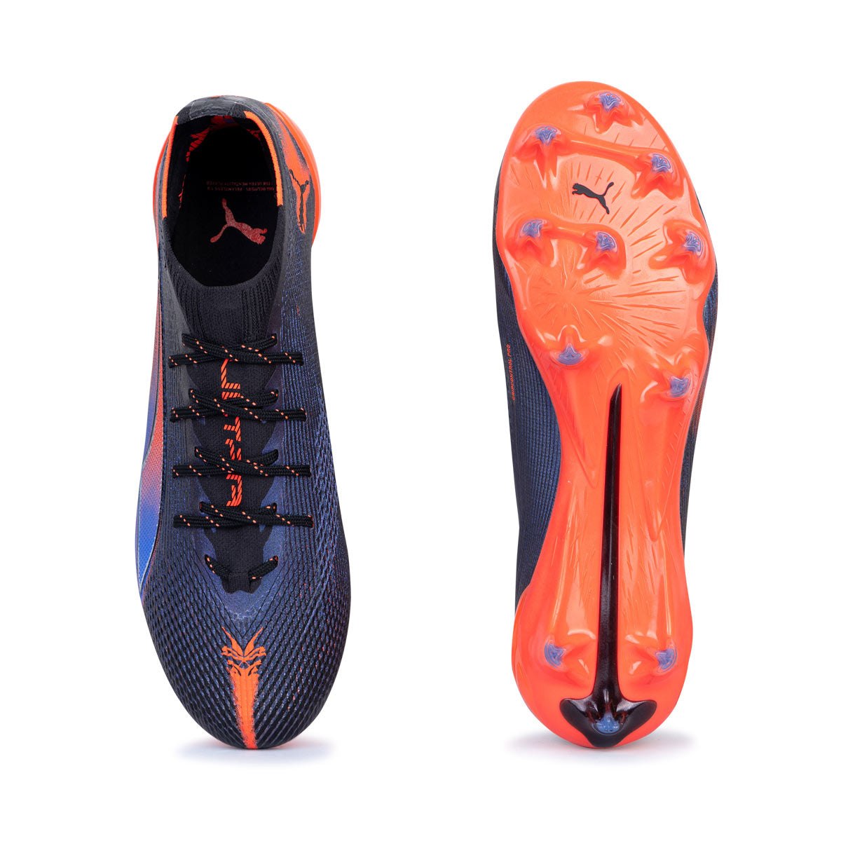 PUMA ULTRA 6 ULTIMATE RELENTLESS FG - PUMA BLACK/GLOWING RED