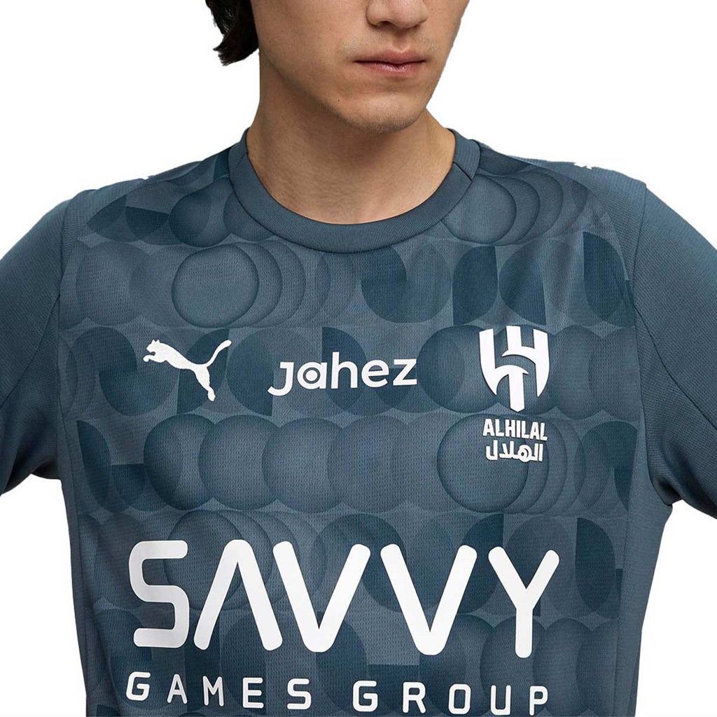 PUMA AL HILAL 2025/2026 THIRD REPLICA JERSEY - GRAY SKIES/SILVER MIST