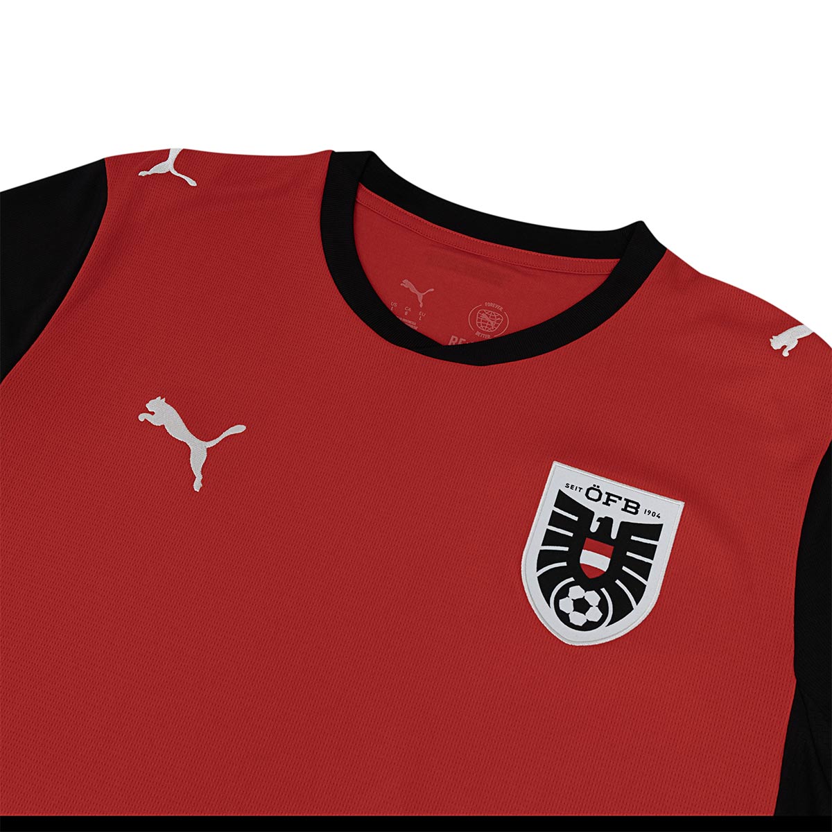 PUMA AUSTRIA 2026 HOME REPLICA JERSEY - PUMA RED/PUMA BLACK