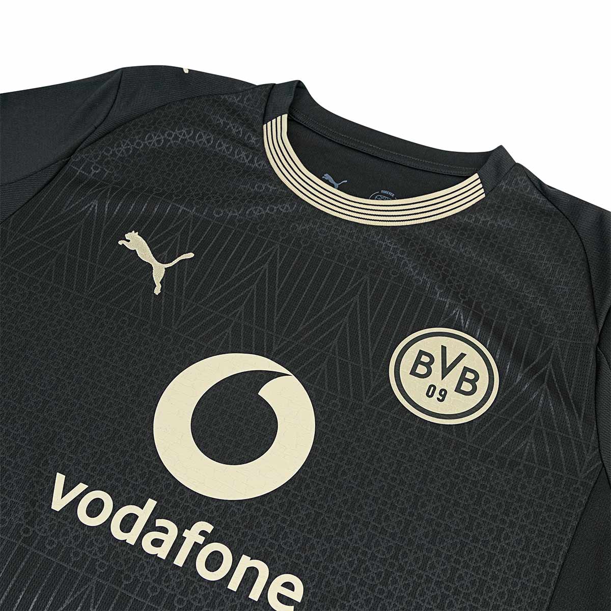 PUMA BORUSSIA DORTMUND 2025/2026 SPECIAL EDITION REPLICA JERSEY - PUMA BLACK/ALABASTER	