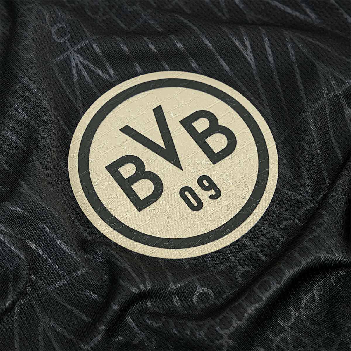 PUMA BORUSSIA DORTMUND 2025/2026 SPECIAL EDITION REPLICA JERSEY - PUMA BLACK/ALABASTER	