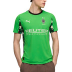PUMA BORUSSIA MONCHENGLADBACH 2025/2026 AWAY REPLICA JERSEY - PUMA GREEN/WARM WHITE