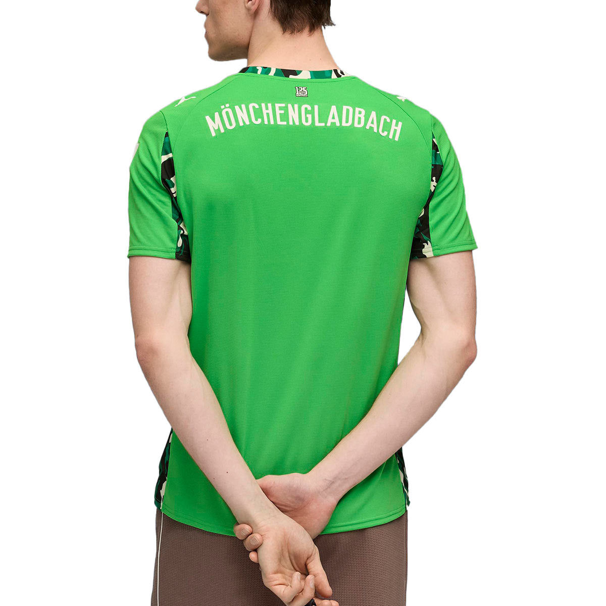 PUMA BORUSSIA MONCHENGLADBACH 2025/2026 AWAY REPLICA JERSEY - PUMA GREEN/WARM WHITE
