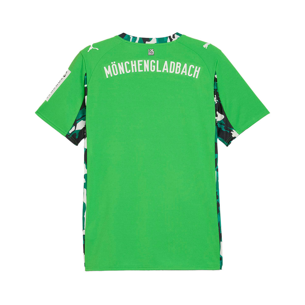 PUMA BORUSSIA MONCHENGLADBACH 2025/2026 AWAY REPLICA JERSEY - PUMA GREEN/WARM WHITE