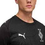 PUMA BORUSSIA MONCHENGLADBACH 2025/2026 THIRD REPLICA JERSEY - PUMA BLACK/WARM WHITE