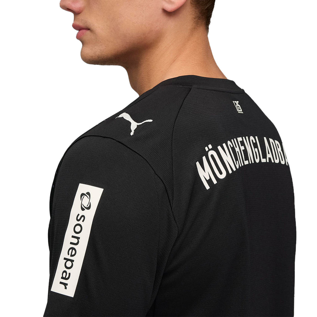 PUMA BORUSSIA MONCHENGLADBACH 2025/2026 THIRD REPLICA JERSEY - PUMA BLACK/WARM WHITE