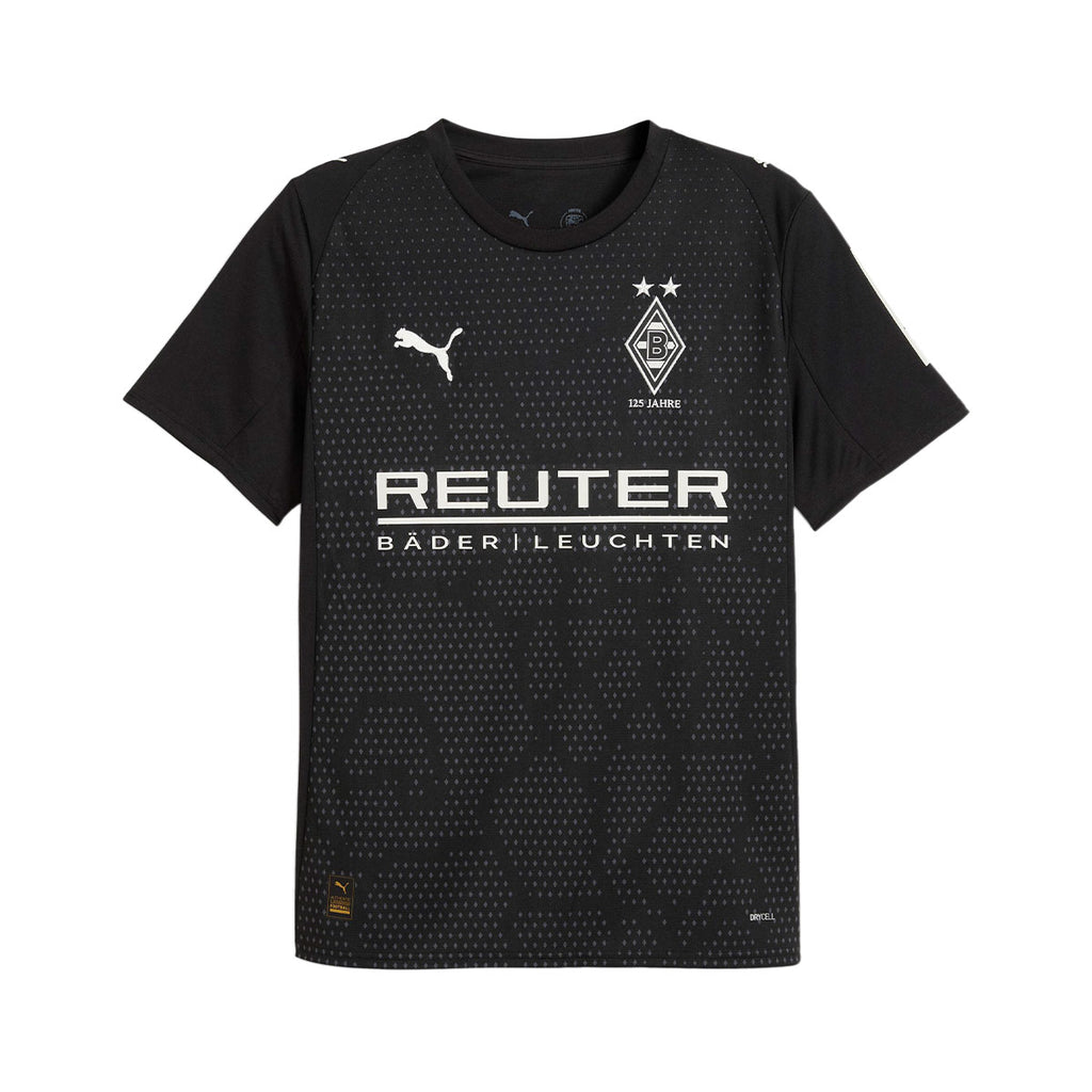 PUMA BORUSSIA MONCHENGLADBACH 2025/2026 THIRD REPLICA JERSEY - PUMA BLACK/WARM WHITE