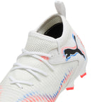 PUMA FUTURE 8 MATCH FG/AG JR - PUMA WHITE/PUMA BLACK/GLOWING RED