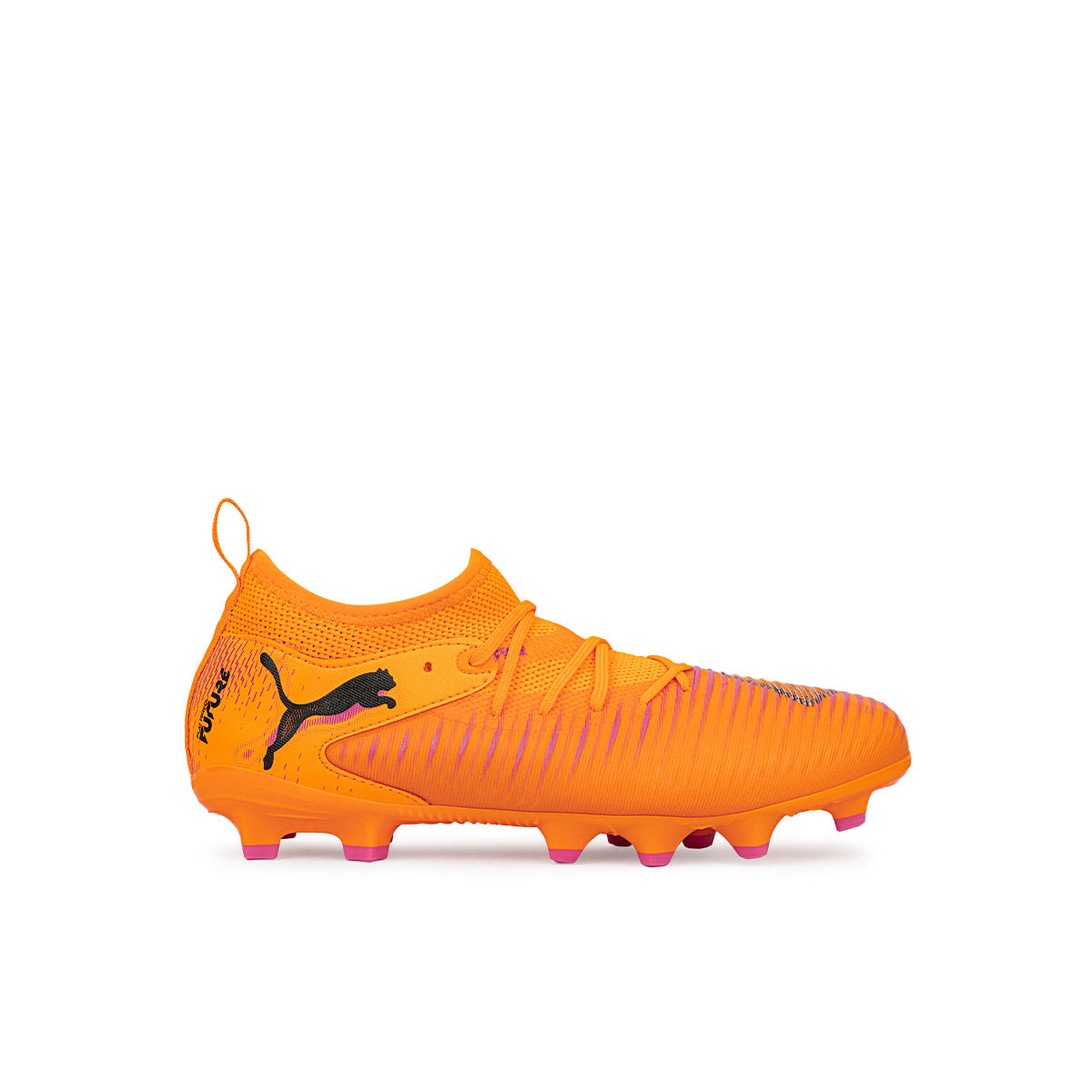 PUMA FUTURE 8 MATCH FG/AG JR - HEAT FIRE/PUMA BLACK/RAVISH