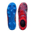 PUMA FUTURE 8 MATCH PLAYMAKERS FG/AG JR - PUMA RED/PUMA BLACK/ULTRA BLUE/PINK PIXEL