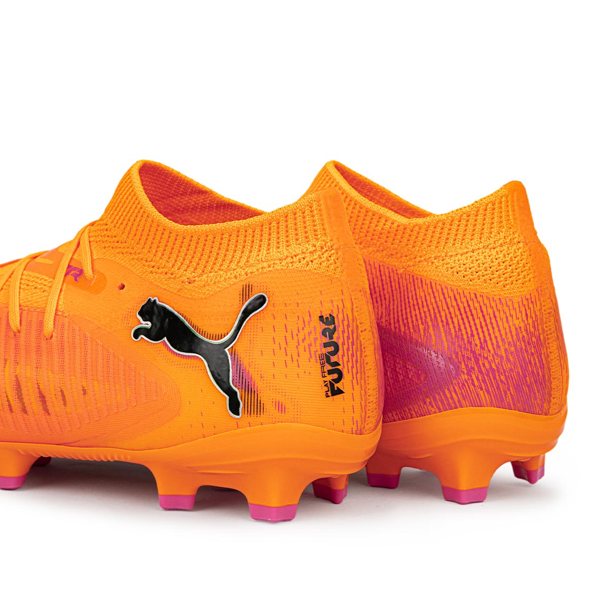 PUMA FUTURE 8 PRO FG/AG JR - HEAT FIRE/PUMA BLACK/RAVISH