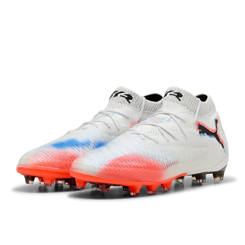 PUMA FUTURE 8 ULTIMATE AG - PUMA WHITE/PUMA BLACK/GLOWING RED