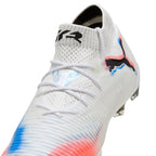 PUMA FUTURE 8 ULTIMATE FG - PUMA WHITE/PUMA BLACK/GLOWING RED