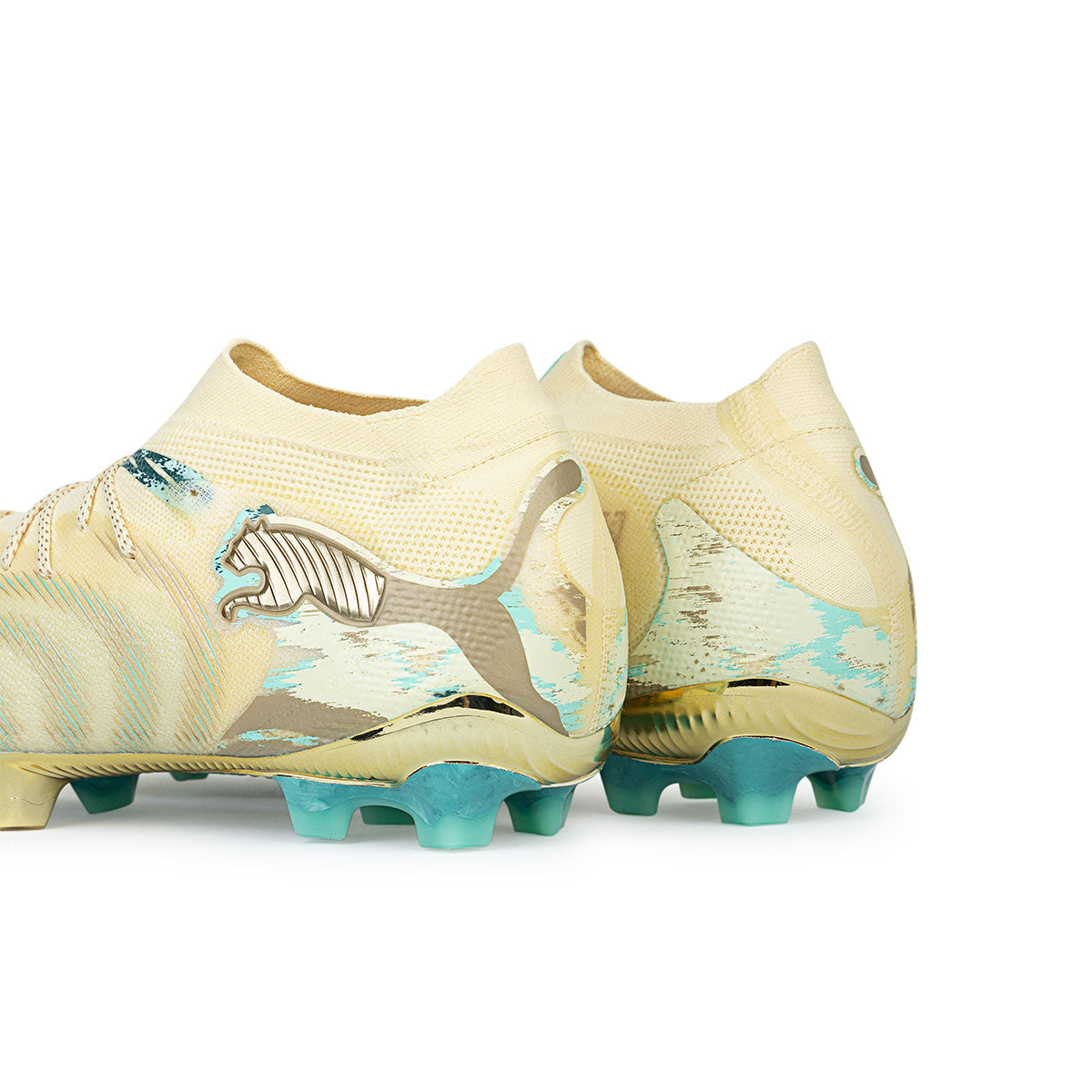 PUMA FUTURE 9 ULTIMATE CHINESE FG - CREAMY VANILLA/PUMA GOLD/MINT JELLY/EMERALD ICE