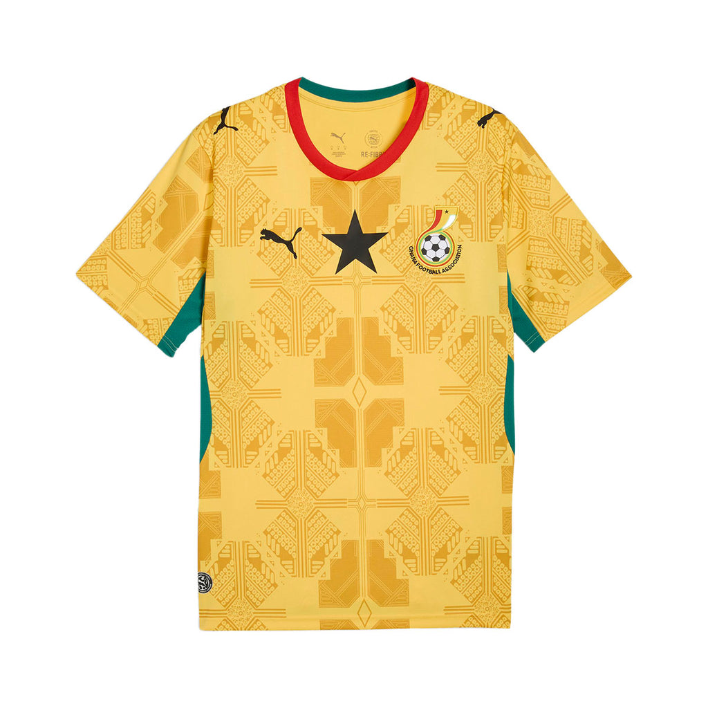 PUMA GHANA 2026 AWAY REPLICA JERSEY - SUNNY YELLOW/ARCHIVE GOLD