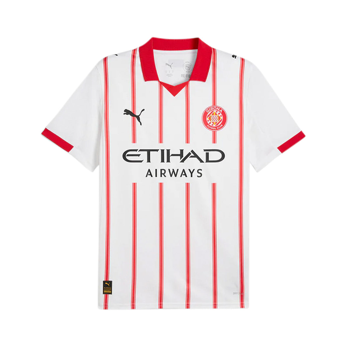 PUMA GIRONA 2025/2026 HOME REPLICA JERSEY - PUMA WHITE/PUMA RED